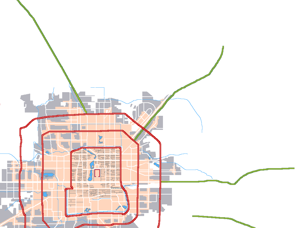 Beijing map anno 2001